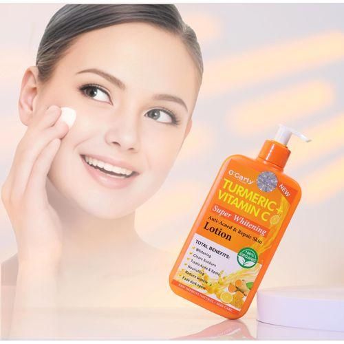 O'Carly Turmeric + Vitamin C Super Whitening anti-acne and skin repair Lotion