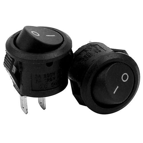 2x OnOff Self Latching Press Buttons Rocker Switch Toggle