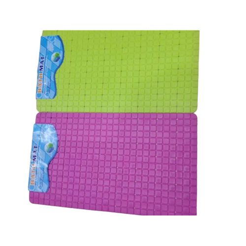 1 PVC Anti Skid Shower BathTub Mat Non-Slip Green Purple