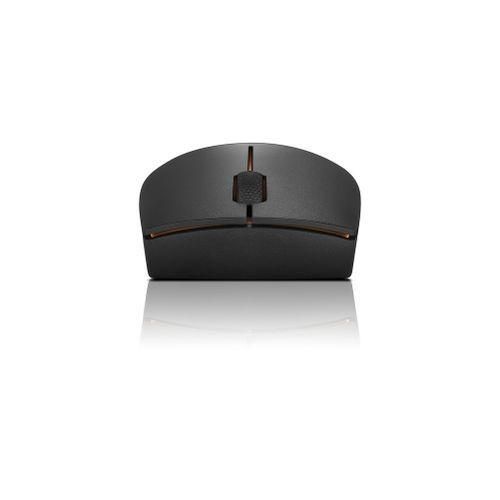 Lenovo Wireless Compact Mouse, 1000 DPI Optical sensor, 2.4GHz Wireless Nano USB, 10m range, 3-button(left,right,scroll) upto 3M left/right clicks & 1yr battery-Black