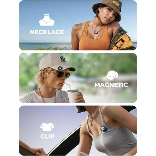 Hollyland LARK M2 Wireless Microphone for iPhone, Android and Camera, 48KHz 24Bit Hi-Fi Audio, 1000ft LOS Range, Noise Cancellation, 40H Duration for Vlogging