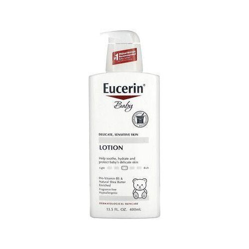 Eucerin Baby Body Lotion, Fragrance Free Baby Lotion, Pump Bottle,