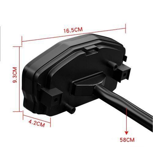 915 Generation Universal Motorcycle VA LCD Speedometer Digital Meter