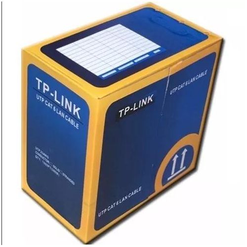 TP Link Cat6 Cca 305m Cabel Box Copper Plated Cat6 Outdoor & Indoor Lan Cable - 305m