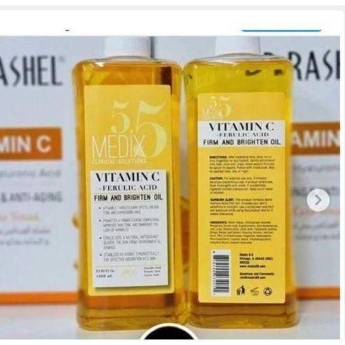 Medix 5.5  2Pcs Of Vitamin c+ Ferulic Acid Firm And Brighten Oil 1000ml each