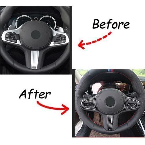 915 Generation For BMW 5 Series G30 20182022 Carbon Fiber Steering Wheel