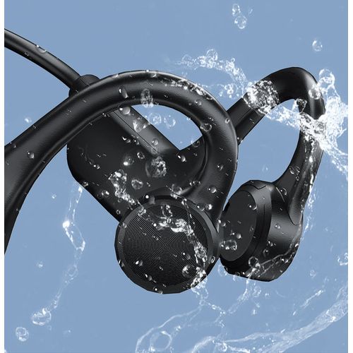 Bone Conduction Earphones Wireless Bluetooth 5.1 Headphones Outdoor Sport Earbuds Headset W Mic For Android Ios Support SD Card