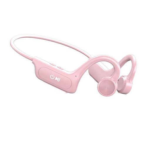Bone Conduction Earphones Wireless Bluetooth 5.1 Headphones Outdoor Sport Earbuds Headset W Mic For Android Ios Support SD Card