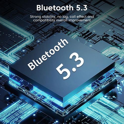 Single in-Ear Clip on Headphones TWS Bluetooth 5.3 Earphones Wireless Earbud With Microphone Sports Waterproof Handsfree Headset