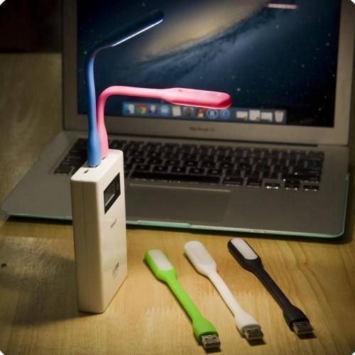 Portable Gently Insert The Instant Bright Usb Light - White