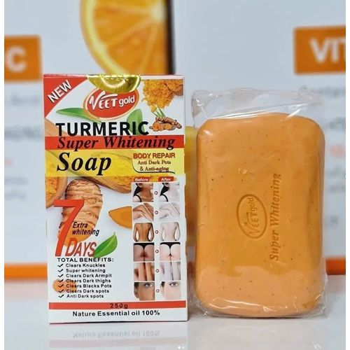 Veetgold Veet GOLD TURMERIC Anti-Aging & Anti Dark Spots SOAP 250g