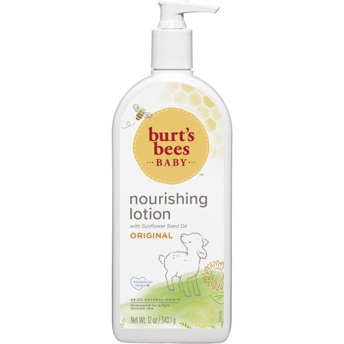 Burt'S Bees Baby Nourishing Lotion, Original Scent Baby Lotion - 12 Ounce