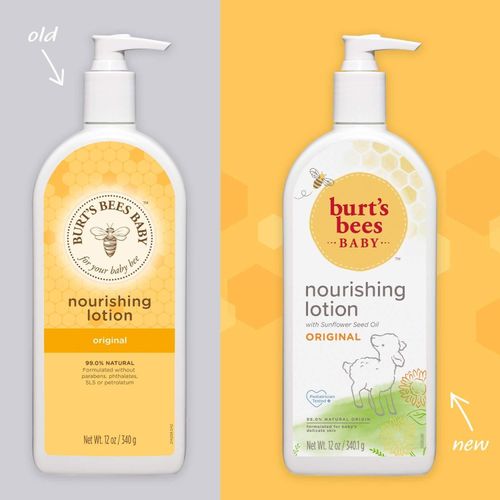 Burt'S Bees Baby Nourishing Lotion, Original Scent Baby Lotion - 12 Ounce