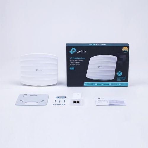 TP Link  EAP225 AC1350 Wireless MU-MIMO Gigabit Ceiling Mount Access Point