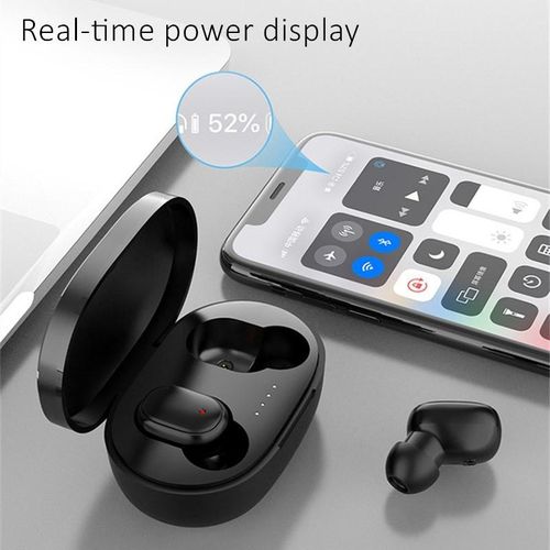 TWS Wireless Earphones Sports Waterproof Bluetooth Earbuds USB TV Adaptor Use For TV Sport with Mic Touch Control TWS Headset A6