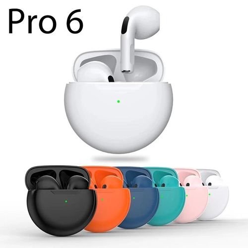 NEW Original Air Pro 6 TWS Wireless Headphones Fone Bluetooth Earphones Mic Pods In Ear Earbuds Earbuds sport Headset For Xiaomi