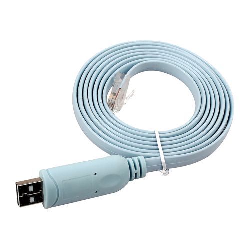 New Usb To Rj45 Console Cable-Blue