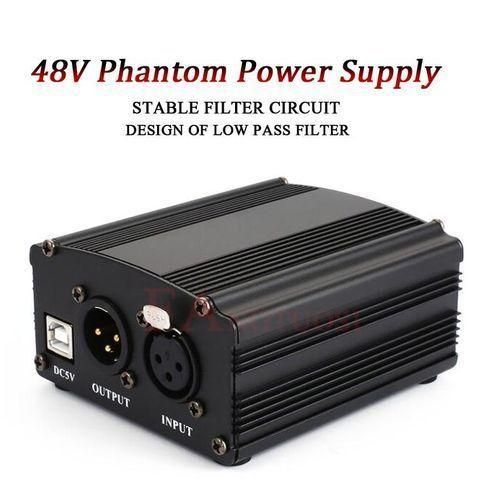 Karaoke BM800 Microphone Phantom Power
