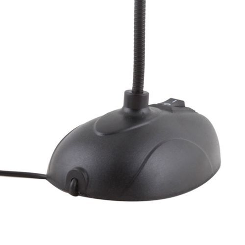 Wired Base Desktop Microphone Mobile Phone Karaoke-Black