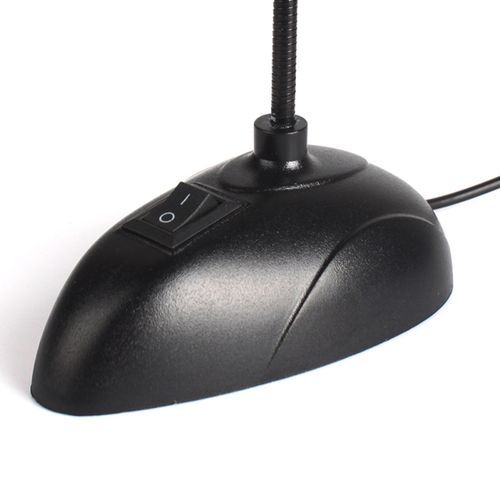 Wired Base Desktop Microphone Mobile Phone Karaoke-Black