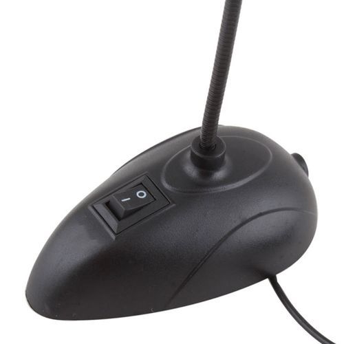 Wired Base Desktop Microphone Mobile Phone Karaoke-Black