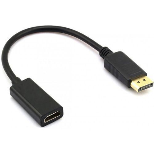 Display Port DP To HDMI Adapter HD 1080P M/F Cable Converter.