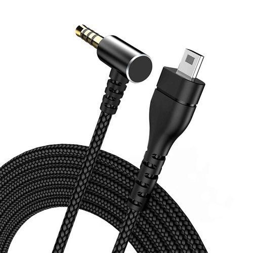 For SteelSeries Arctis 3 5 7 Pro Game Headset Cable ZS0258 Black