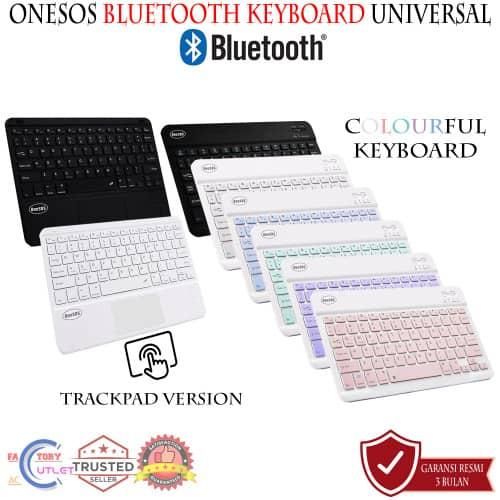 Idino  Portable Key Slim Wireless Wi-Fi Rechargeable Bluetooth Keyboard With Integrated Commands Ergonomic Scissor Structure Rechargeable Portable Keyboard, Auto Sleep Mode Tablet Keyboard with Multiple Shortcut Keys for Phone Laptop Tablet