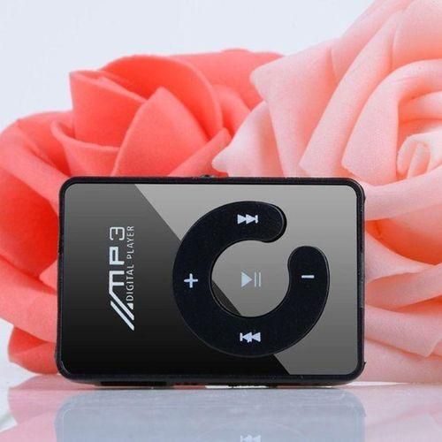 Portable Mini Clip USB MP3 Player Music Media Support Micro SD TF Card Hifi Black