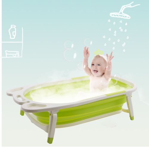 Original Baby Folding Bathtub For Babies - Green