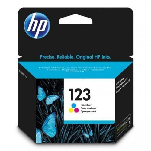 Hp 123 Tri-color (Cyan, Magenta, Yellow) Original Ink