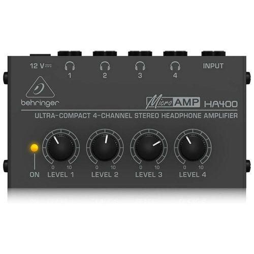 HA400 Microamp 4 Channel Stereo Headphone Amplifier