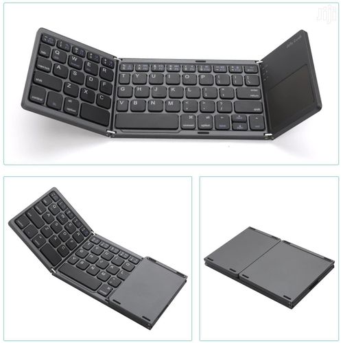 Mini Folding Touch 3.0 Bluetooth Keyboard For Samsung Dex Win/iOS/Android System-B033