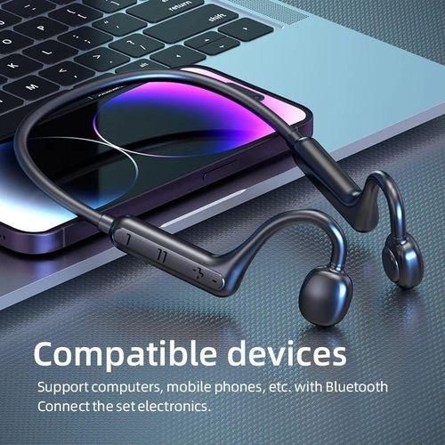 Wireless Sports Ear Hanging Non In Ear Air Conducting Earphones Running Sports Open Long Range Universal Bluetooth headset