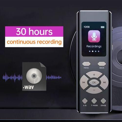 Intelligent Noise Reduction Voice Recorder With Microphone