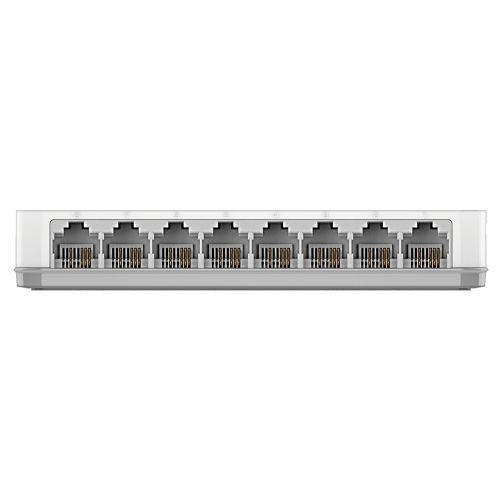 Dlink DES-1008C 8-Port 10/100Mbps Switch - White
