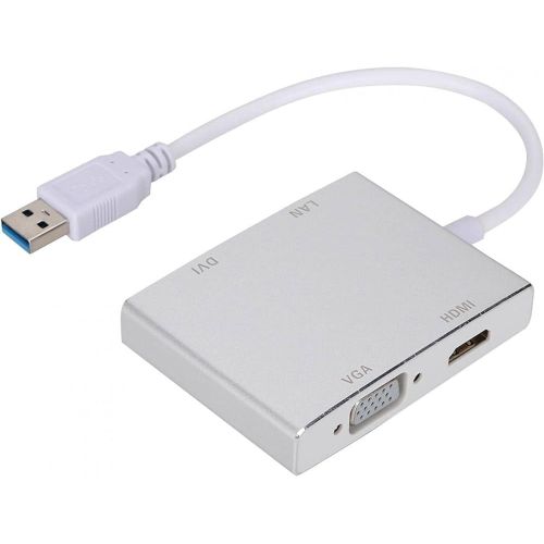 USB 3.0 to HDMI, VGA, LAN, USB
