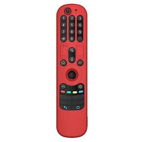 Silicone Case for LG ANMR21GC MR21N21GA Remote Control Protective Cover for LG OLED TV Remote AN MR21GARed