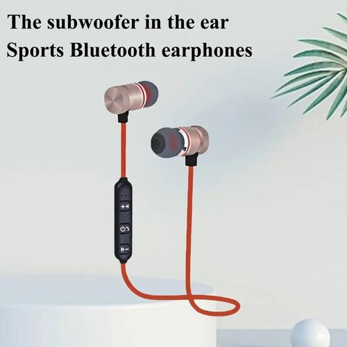 Wireless Binaural Stereo Sports Bluetooth Headset Ear Hanging Running Super Long Standby Magnetic Suction Head Neck