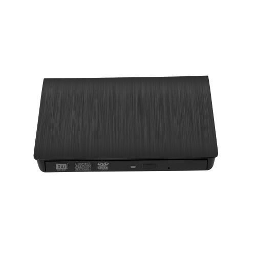Usb 3.0 Pop-Up Mobile External Dvd-Rw Portable Drive Black