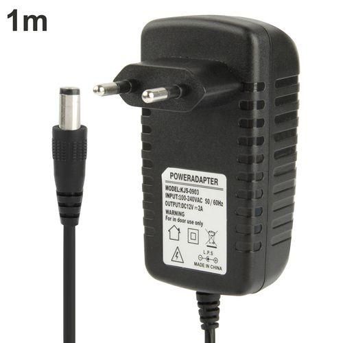 High Quality EU Plug AC 100240V To DC 12V 2A Power Adapter