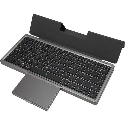 Universal New Concept Keyboard With Rotatable Touchpad, Gray