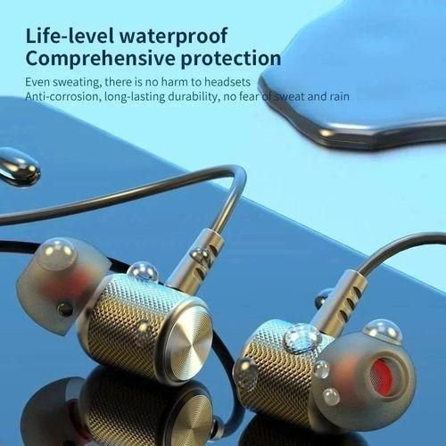 Wireless headphones Bluetooth 5.0 neckband earphones silicone HiFi 9D stereo sports headset halter waterproof magnetic earphones
