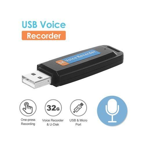 Portable Rechargeable UDisk USB Digital Audio Voice Recorde