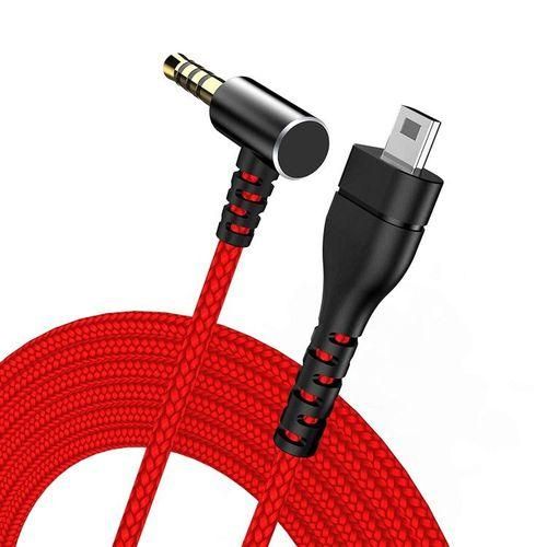 For SteelSeries Arctis 3 5 7 Pro Game Headset Cable ZS0258 Red