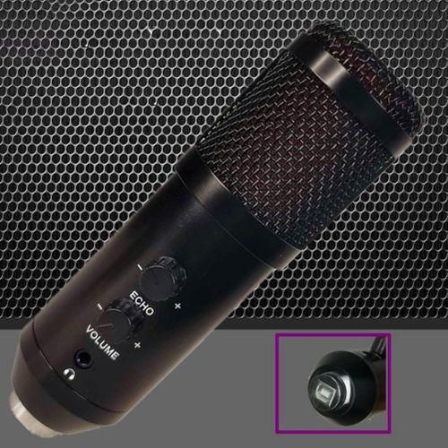 USB Condenser Recording Microphone for Notebook Computer, Suitable for Recording Human Voice, YouTube