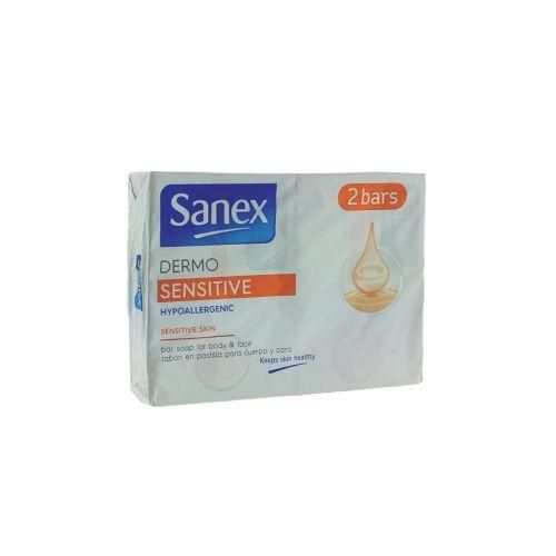 Sanex Dermo Sensitive Soap 4 Bars