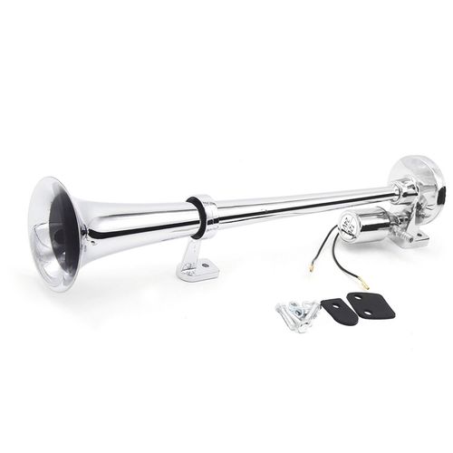 Single-tube Trumpet Electric Horn Chrome Air Horn