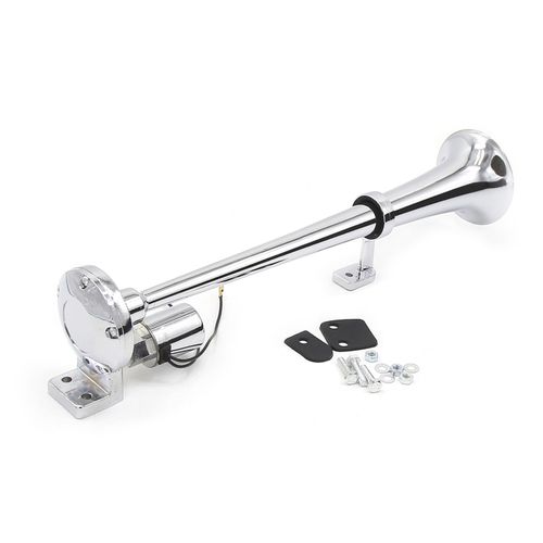 Single-tube Trumpet Electric Horn Chrome Air Horn