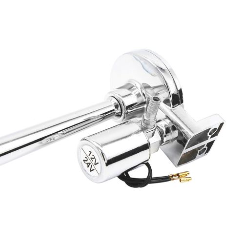 Single-tube Trumpet Electric Horn Chrome Air Horn